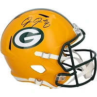 Josh Jacobs Green Bay Packers Autographed Riddell Speed Replica Helmet