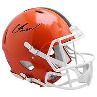Carson Schwesinger Cleveland Browns Autographed Riddell Speed Authentic Helmet