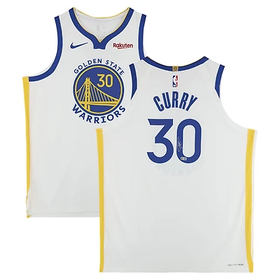 Stephen Curry Golden State Warriors Autographed White Nike Association Edition Authentic Jersey