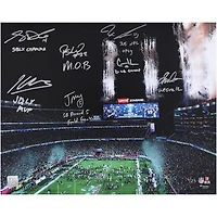 Seattle Seahawks Autographed 16" x 20" Super Bowl LX Champions Photograph with at least 6 Signatures and Multiple Inscriptions - Limited Edition of 25