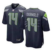 Seattle Seahawks Autographed Super Bowl LX Champions College Navy Nike Limited Jersey with at least 7 Signatures - Limited Edition of 50