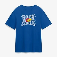 Men's Royal Kansas Jayhawks Campus Hype T-Shirt