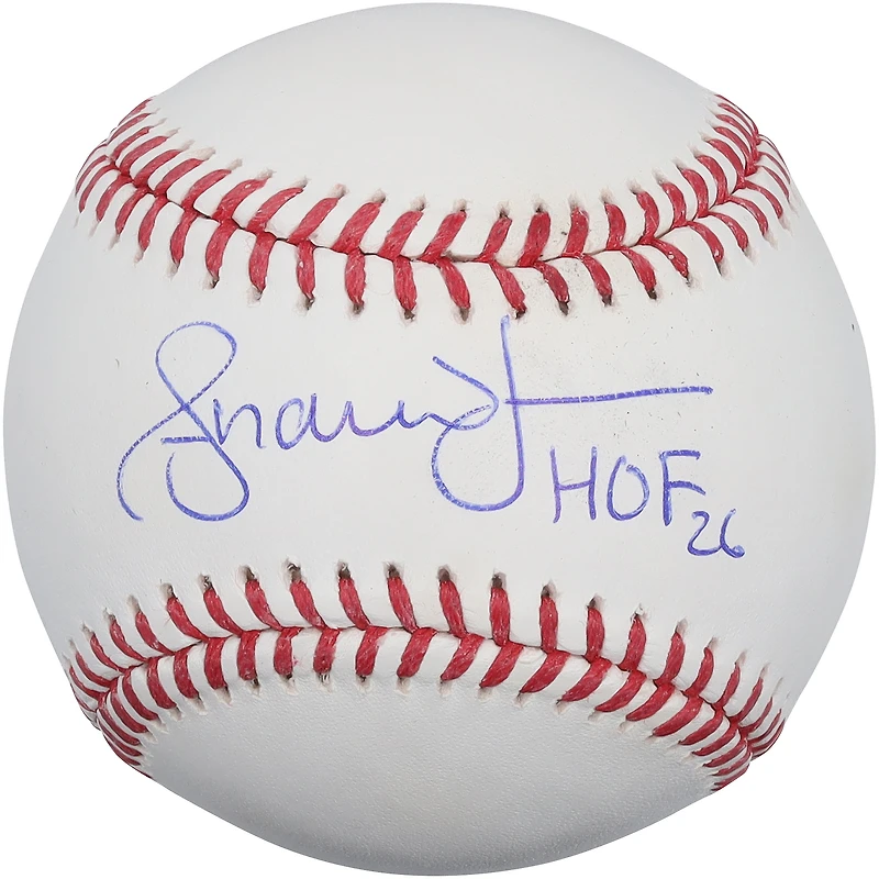 Andruw Jones Atlanta Braves Autographed Baseball with "HOF 26" Inscription