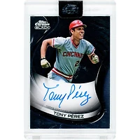 Tony Perez Cincinnati Reds Autographed 2022 Topps Chrome Black #CBA-TP Card