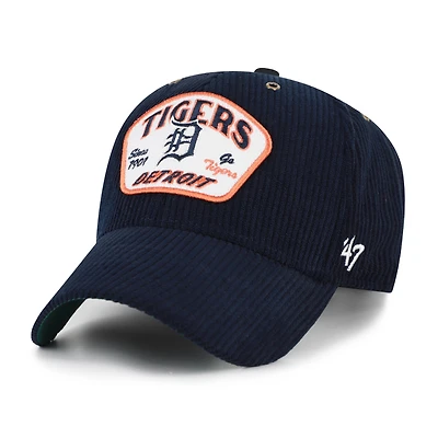 Men's '47 Navy Detroit Tigers Accordia Corduroy MVP Adjustable Hat