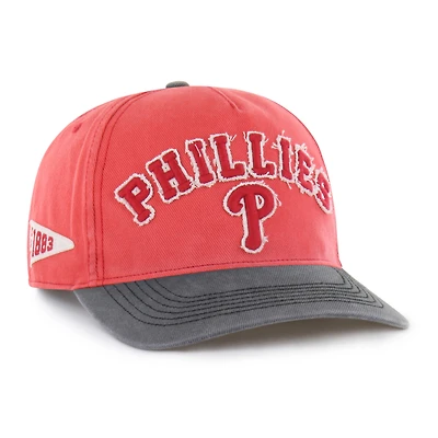 Men's '47  Red Philadelphia Phillies Calderwood Hitch Adjustable Hat