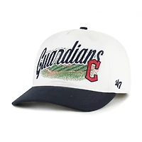 Men's '47 White/Navy Cleveland Guardians Enfield Hitch Adjustable Hat