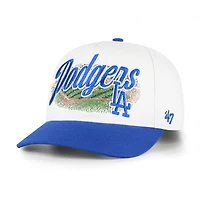 Men's '47 White/Royal Los Angeles Dodgers Enfield Hitch Adjustable Hat