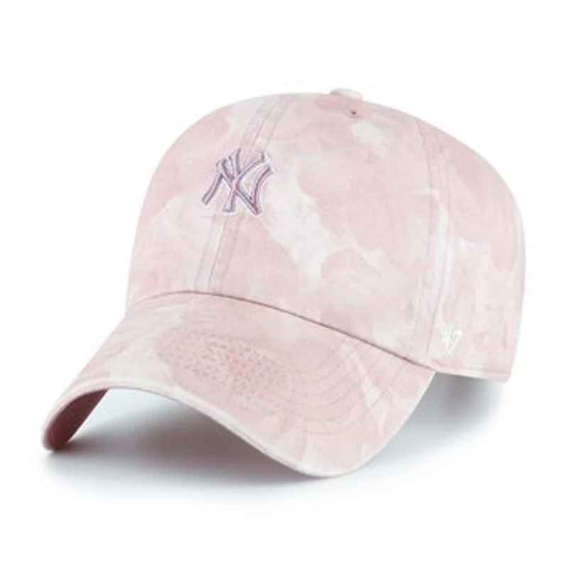 Women's '47 Pink New York Yankees Gardenia Clean Up Adjustable Hat