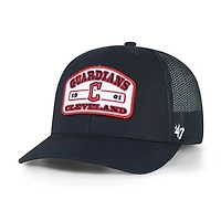 Men's '47  Navy Cleveland Guardians Roadway Trucker Adjustable Hat