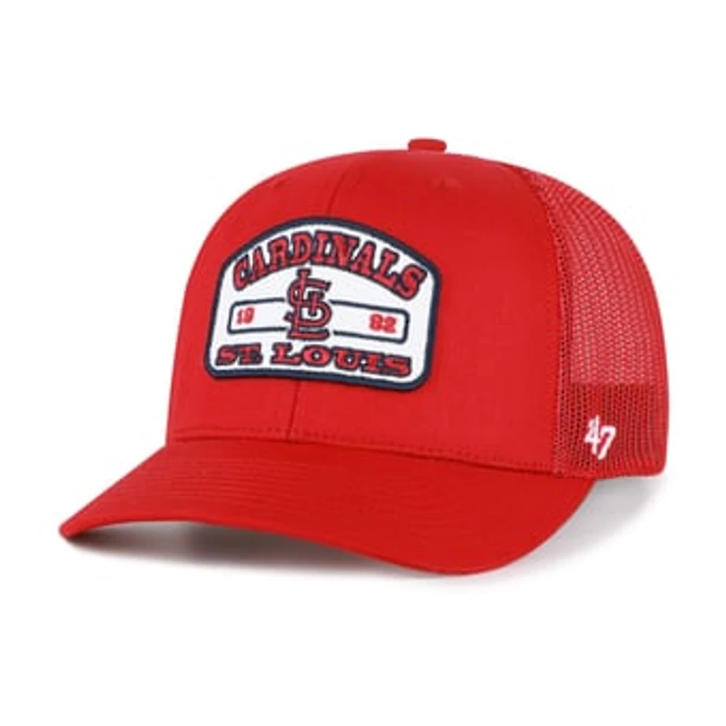 Men's '47 Red St. Louis Cardinals Roadway Trucker Adjustable Hat