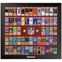 Highland Mint Super Bowl 60th Anniversary 36" x 40" Game Coin and Ticket Collection Wall Frame