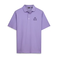 Men's FootJoy  Purple Truist Championship Stellar Print Lisle ProDry Polo