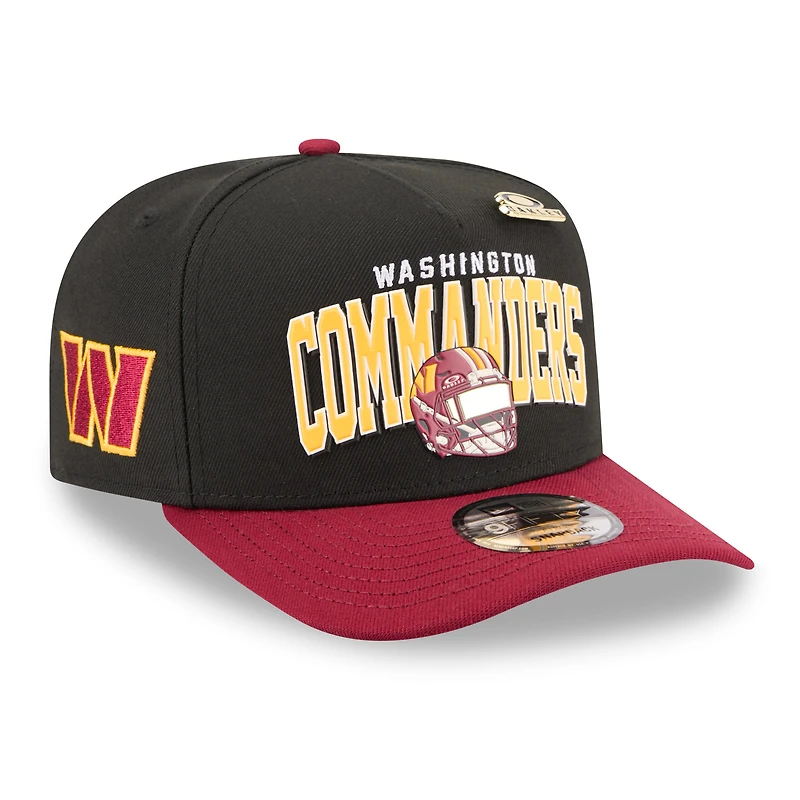 Men's New Era x Oakley Black Washington Commanders 9FIFTY A-Frame Snapback Hat