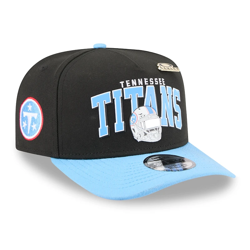 Men's New Era x Oakley Black Tennessee Titans 9FIFTY A-Frame Snapback Hat