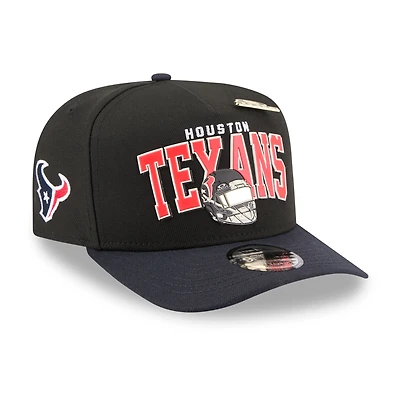 Men's New Era x Oakley Black Houston Texans 9FIFTY Snapback Hat