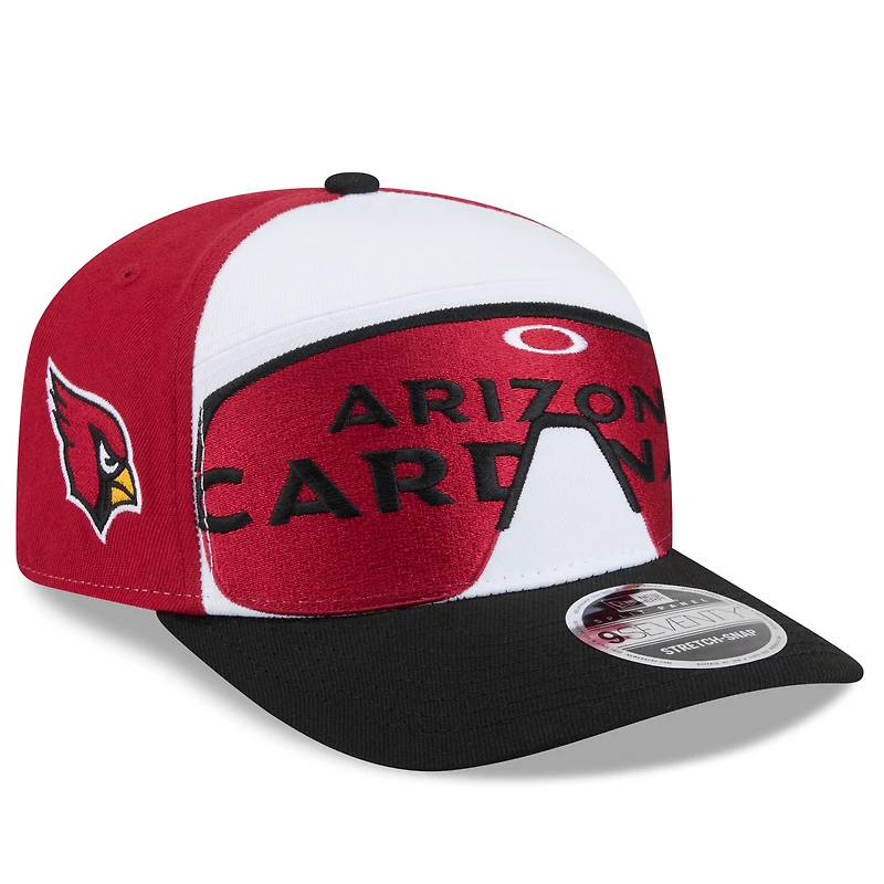 Men's New Era x Oakley  Cardinal Arizona Cardinals 9SEVENTY Adjustable Hat