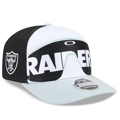 Men's New Era x Oakley Black Las Vegas Raiders 9SEVENTY Adjustable Hat