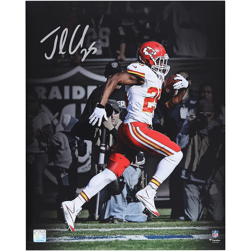 Jamaal Charles Kansas City Chiefs Autographed 16" x 20" Four Receiving Touchdown Game Spotlight Photograph
