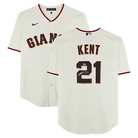Jeff Kent San Francisco Giants Autographed Cream Nike Replica Jersey