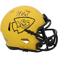 Jamaal Charles Kansas City Chiefs Autographed Riddell Rave Speed Mini Helmet