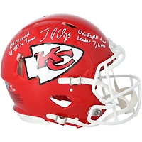 Jamaal Charles Kansas City Chiefs Autographed Riddell Speed Authentic Helmet with Multiple Inscriptions - Limited Edition of 10