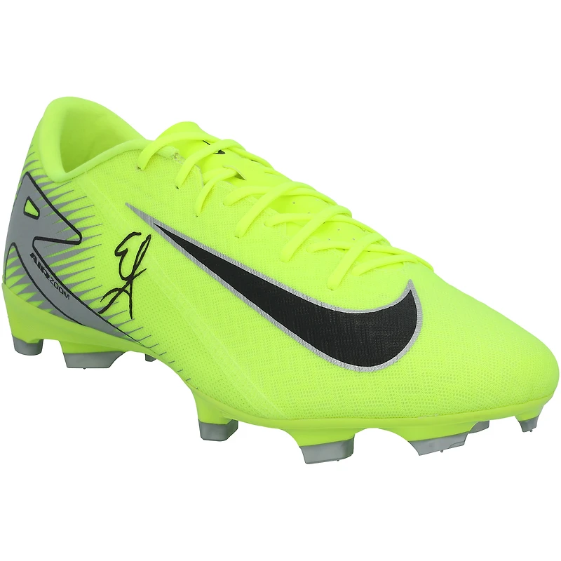 Enzo Fernández Chelsea Autographed Neon Yellow Mercurial Nike Cleat