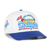 Men's '47 White/Royal Los Angeles Dodgers Glizzy Collection Hitch Adjustable Hat