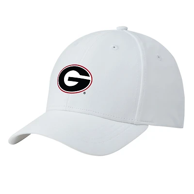 Youth Garb  White Georgia Bulldogs Tyler Adjustable Hat
