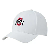 Youth Garb  White Ohio State Buckeyes Tyler Adjustable Hat