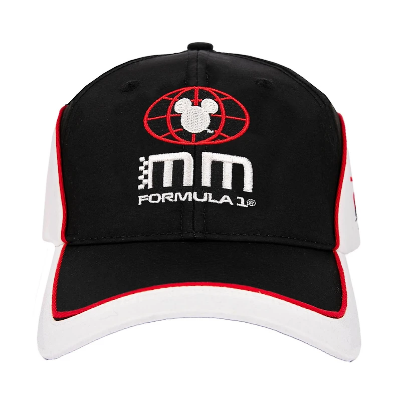 Men's  Black/White Formula 1 x Disney Race Adjustable Hat
