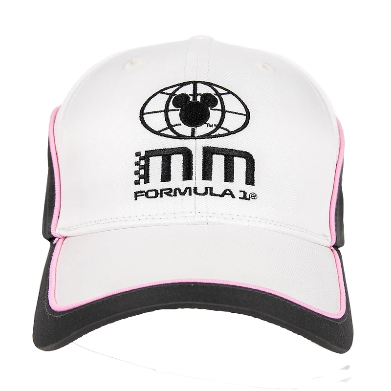 Men's  White/Charcoal Formula 1 x Disney Race Adjustable Hat