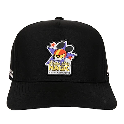 Men's Black Formula 1 x Disney Fuel The Magic Adjustable Hat