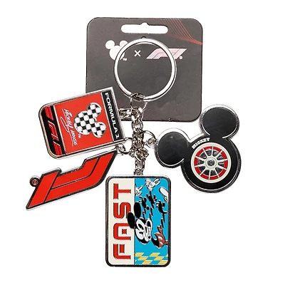 Formula 1 x Disney Charm Keychain