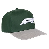 Unisex Green/Gray Formula 1 Adjustable Hat