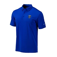 Men's Columbia Blue San Jose Earthquakes Omni-Wick Drive Polo