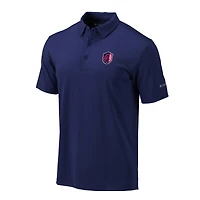 Men's Columbia Navy St. Louis CITY SC Omni-Wick Drive Polo