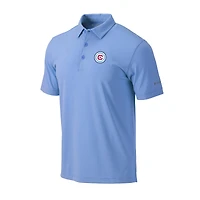 Men's Columbia Blue Chicago Fire Omni-Wick Drive Polo
