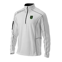 Men's Columbia White Austin FC Omni-Wick Shotgun Quarter-Zip Pullover