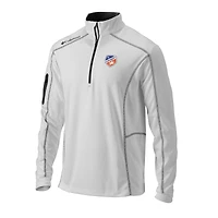 Men's Columbia White FC Cincinnati Omni-Wick Shotgun Quarter-Zip Pullover