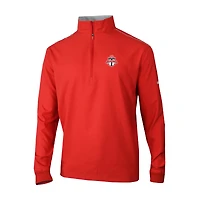 Men's Columbia Red Toronto FC Omni-Wick Bogey's Paradise Quarter-Zip Pullover