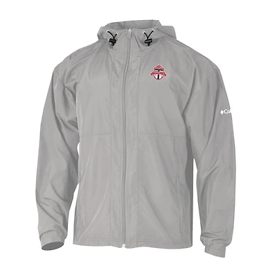 Men's Columbia Gray Toronto FC Omni-Wick Bogey's Paradise Quarter-Zip Pullover