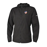 Women's Columbia Black FC Cincinnati The Prodigy Full-Zip Windbreaker