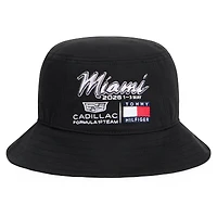 Unisex Tommy Hilfiger x Cadillac F1 Team  Black Miami Bucket Hat
