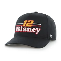 Men's '47  Black Ryan Blaney Campscape Hitch Adjustable Hat
