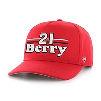 Men's '47  Red Josh Berry Campscape Hitch Adjustable Hat