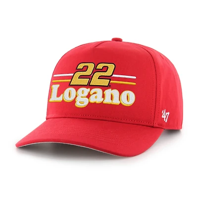 Men's '47  Red Joey Logano Campscape Hitch Adjustable Hat