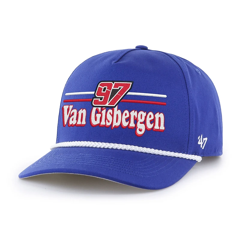 Men's '47  Navy Shane van Gisbergen Campscape Hitch Adjustable Hat