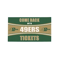 Charlotte 49ers 16" x 28" Come Back with Tickets Indoor/Outdoor Mat