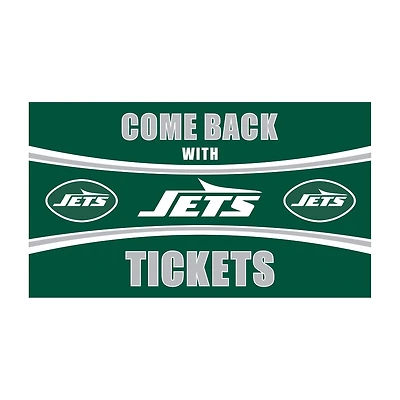 New York Jets 16" x 28" Come Back with Tickets Indoor/Outdoor Mat